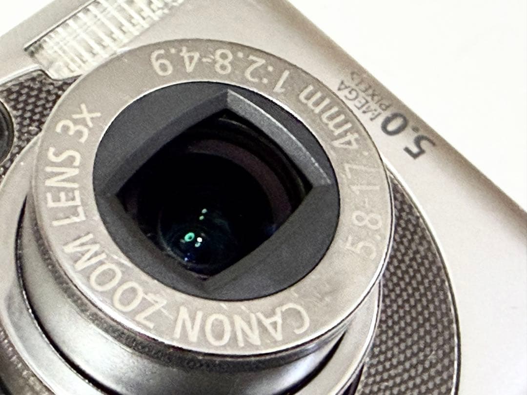 【完動品】Canon IXY DIGITAL 55 AiAF 動作確認済
