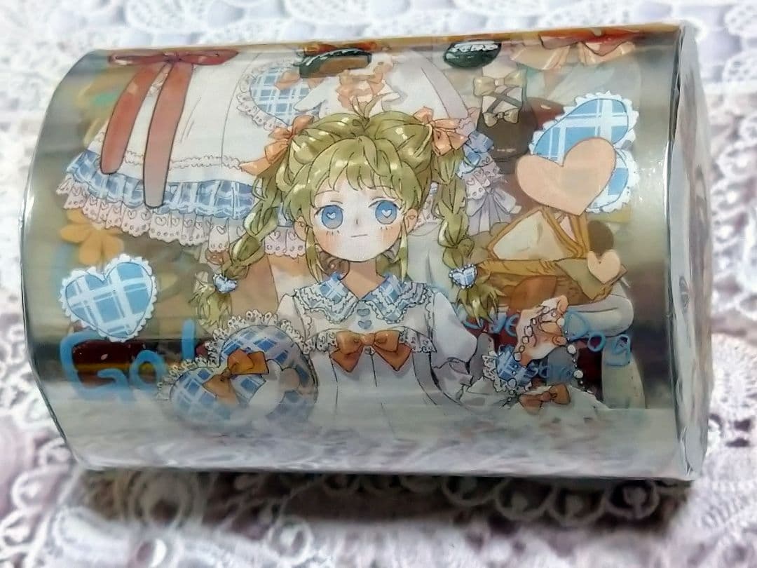 のこり２✩J313＃超級小甜心(PET)李富贵切り売り海外人物マステ女の子