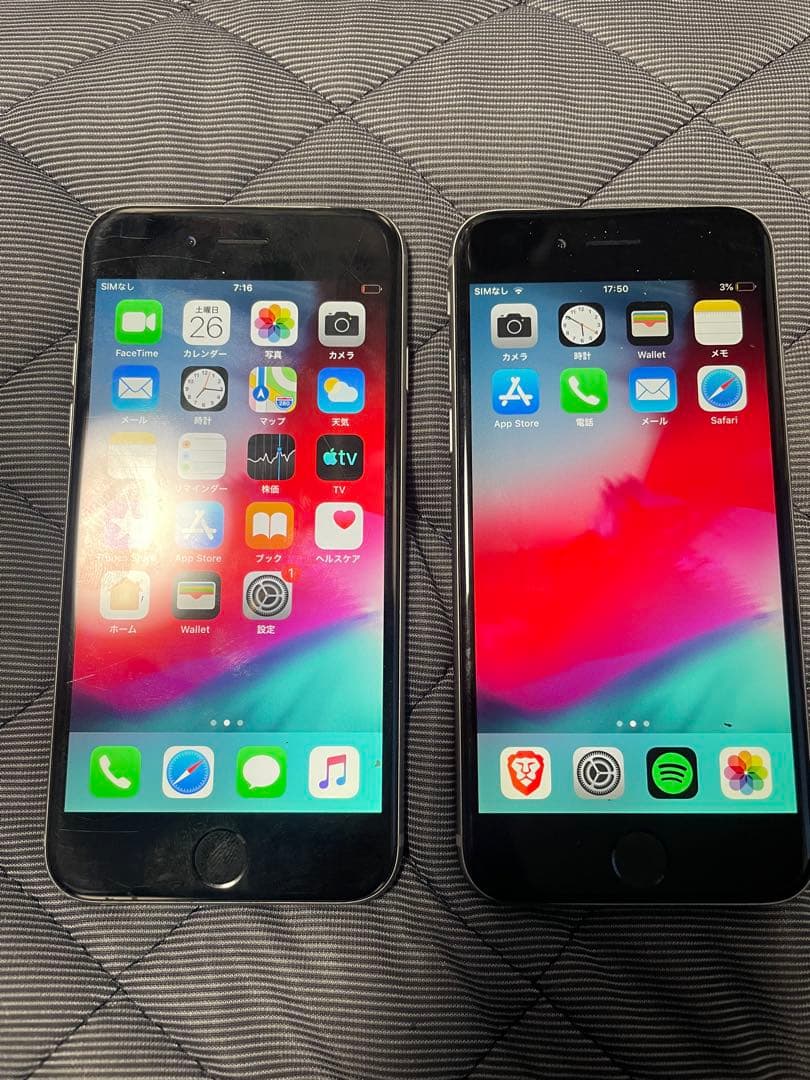 iPhone 6 シルバー 2台セット　64GB