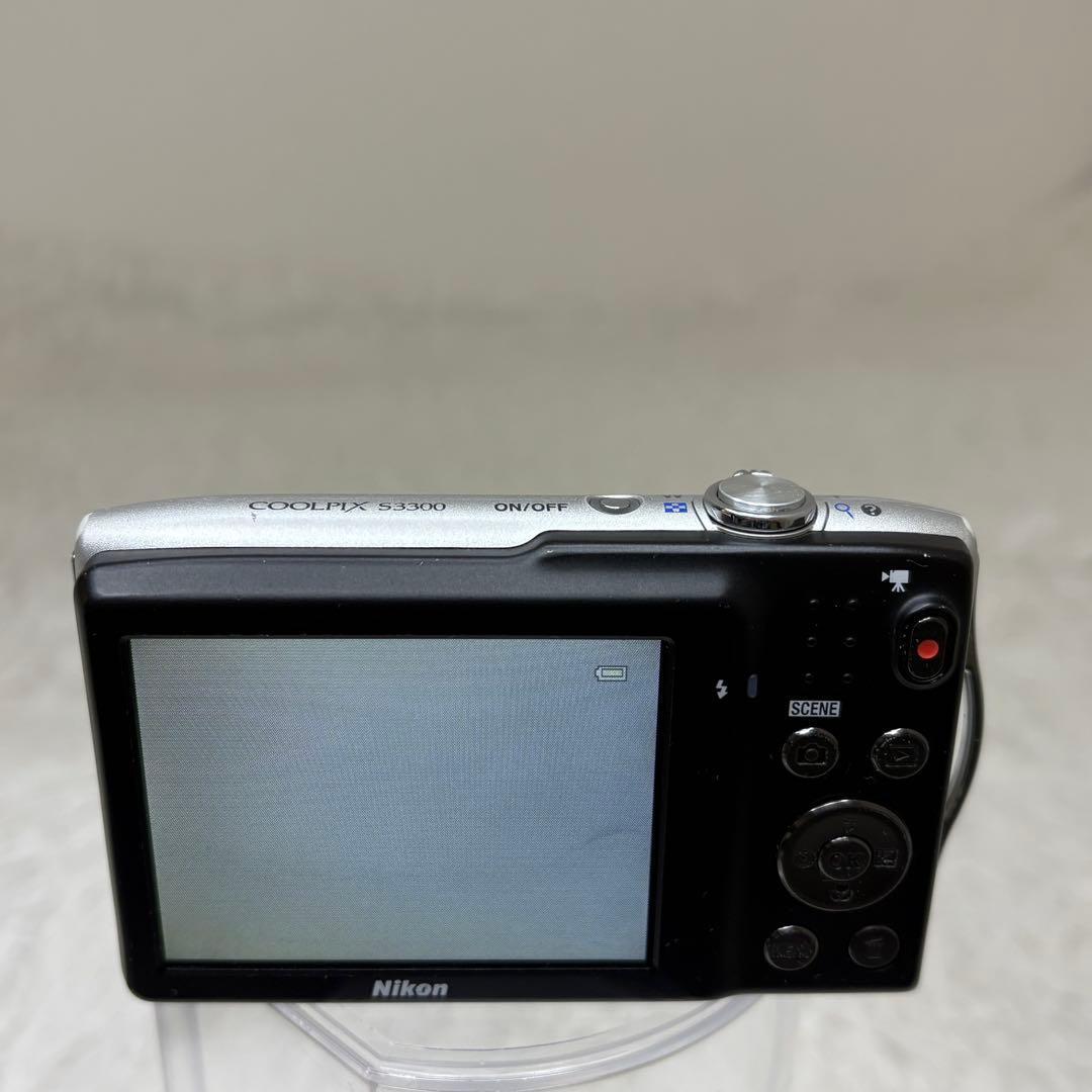 Nikon COOLPIX S3300 シルバー　コンデジ　動作品