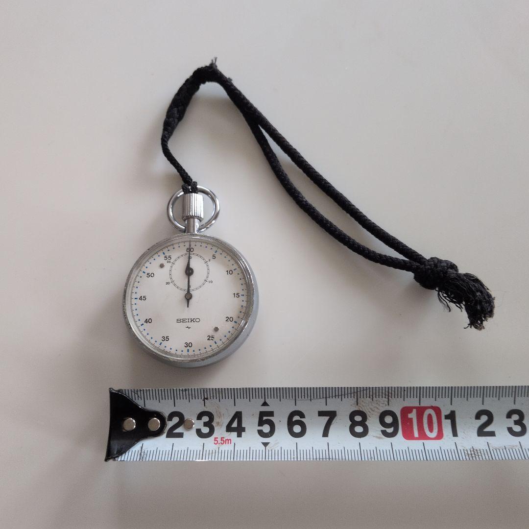 SEIKO(レトロ) ストップウォッチ 直径4.9cm