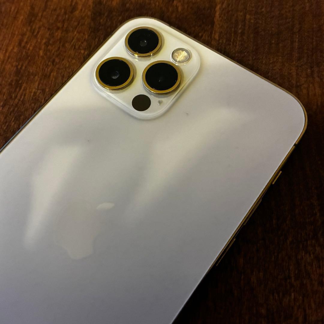 【美品】iPhone12pro 128GB ゴールド 本体