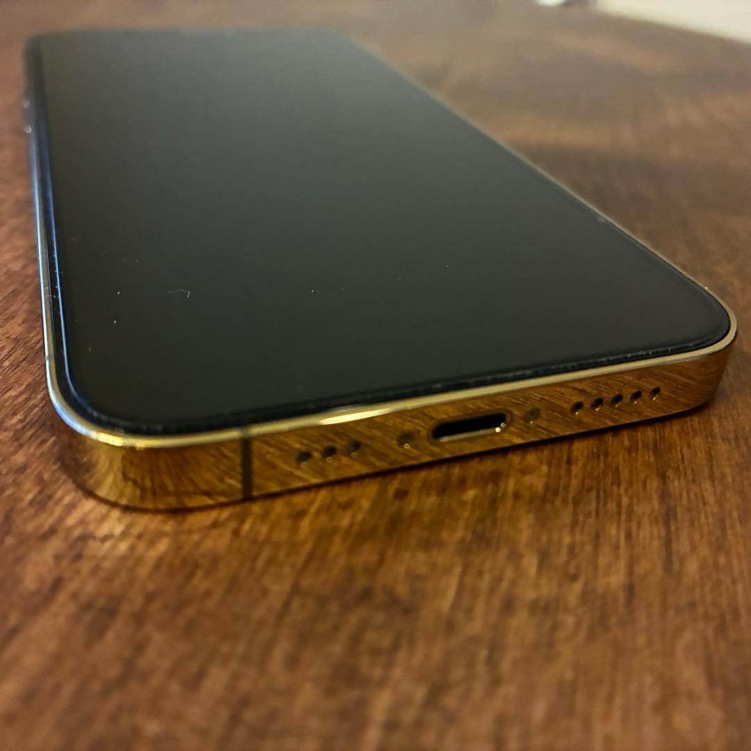 【美品】iPhone12pro 128GB ゴールド 本体