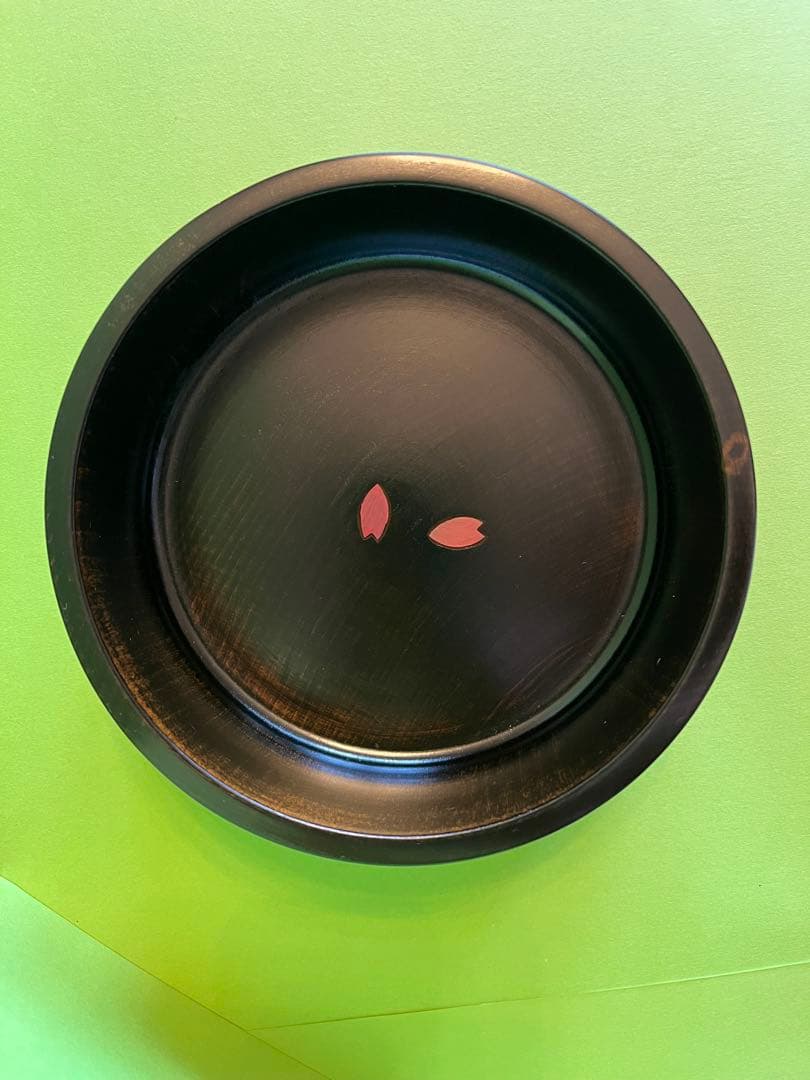 川添日記　重箱　草木彫　漆器