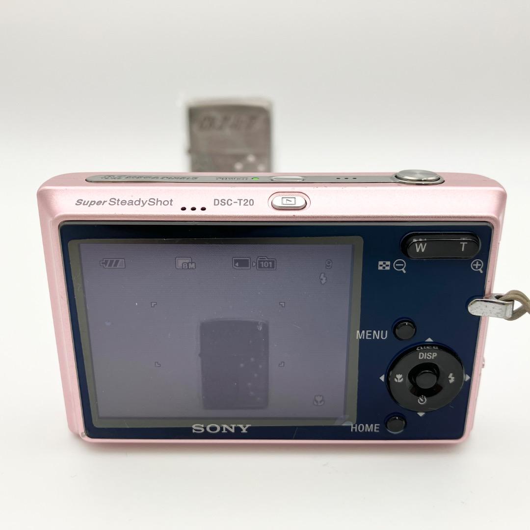 動作確認済 SONY Cyber-shot DSC-T20 デジタルカメラ