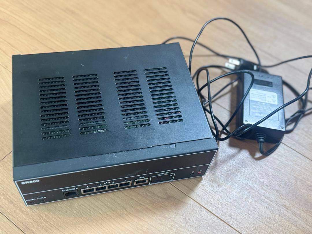 アレクソン SR600 業務用ルーター 初期化済