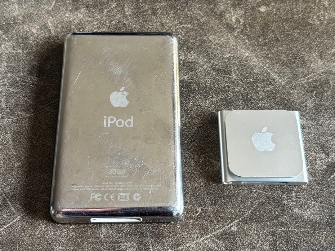 Apple iPod クラシック、ミニ セット 動作未確認、ジャンク品扱い。