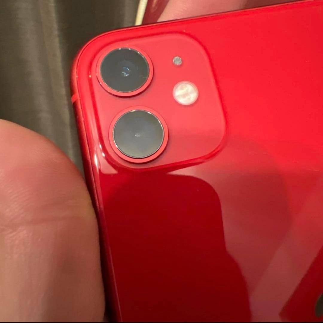 【iOS 18.4】iPhone 11 レッド 64GB