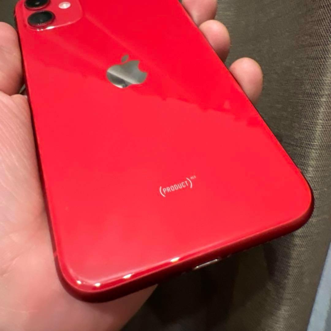【iOS 18.4】iPhone 11 レッド 64GB
