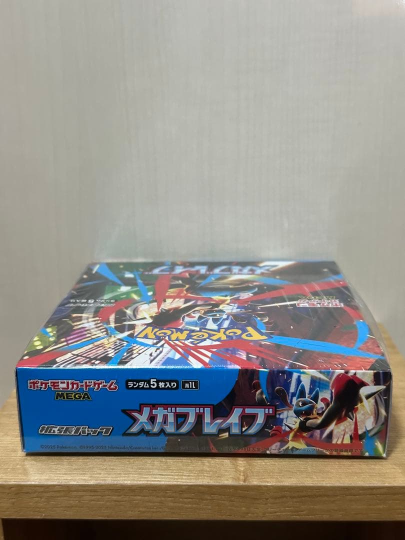 【新品未開封シュリンクつき】ポケモンカード　メガブレイブ　1BOX