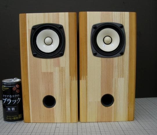 FOSTEX　フルレンジスピーカー 自作　ペア