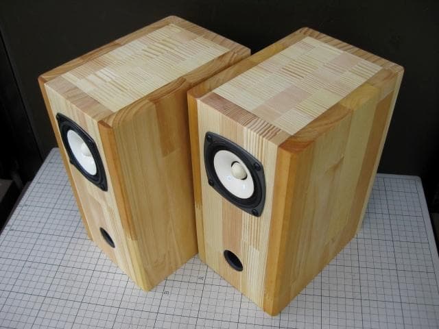 FOSTEX　フルレンジスピーカー 自作　ペア