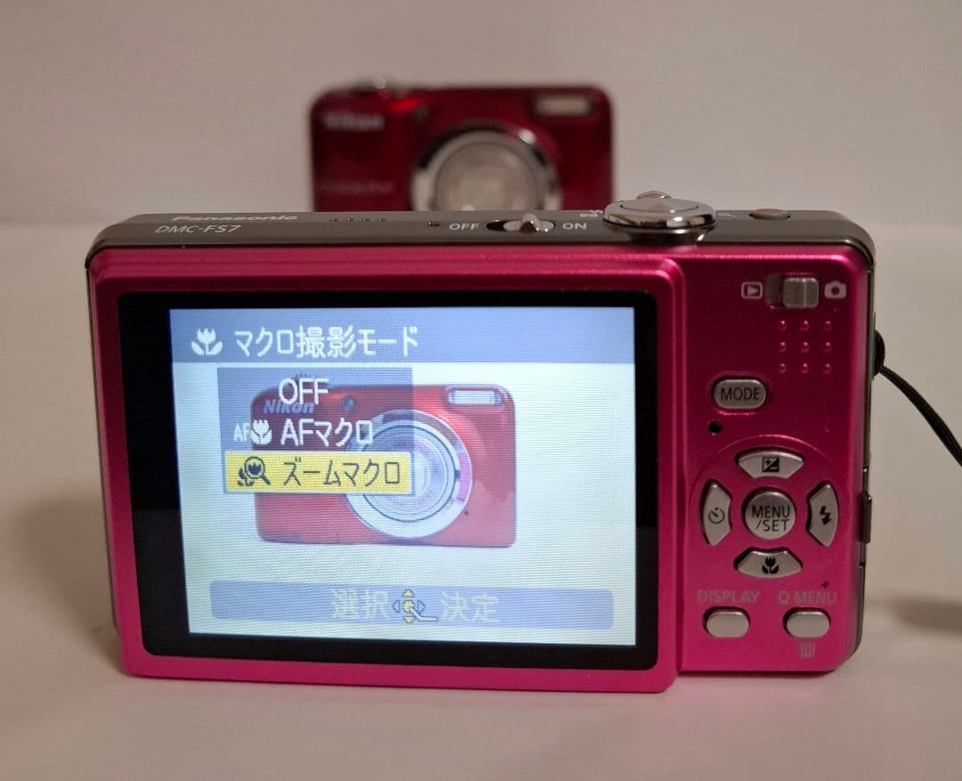 [超美品] Panasonic LUMIX DMC-FS7 デジタルカメラ