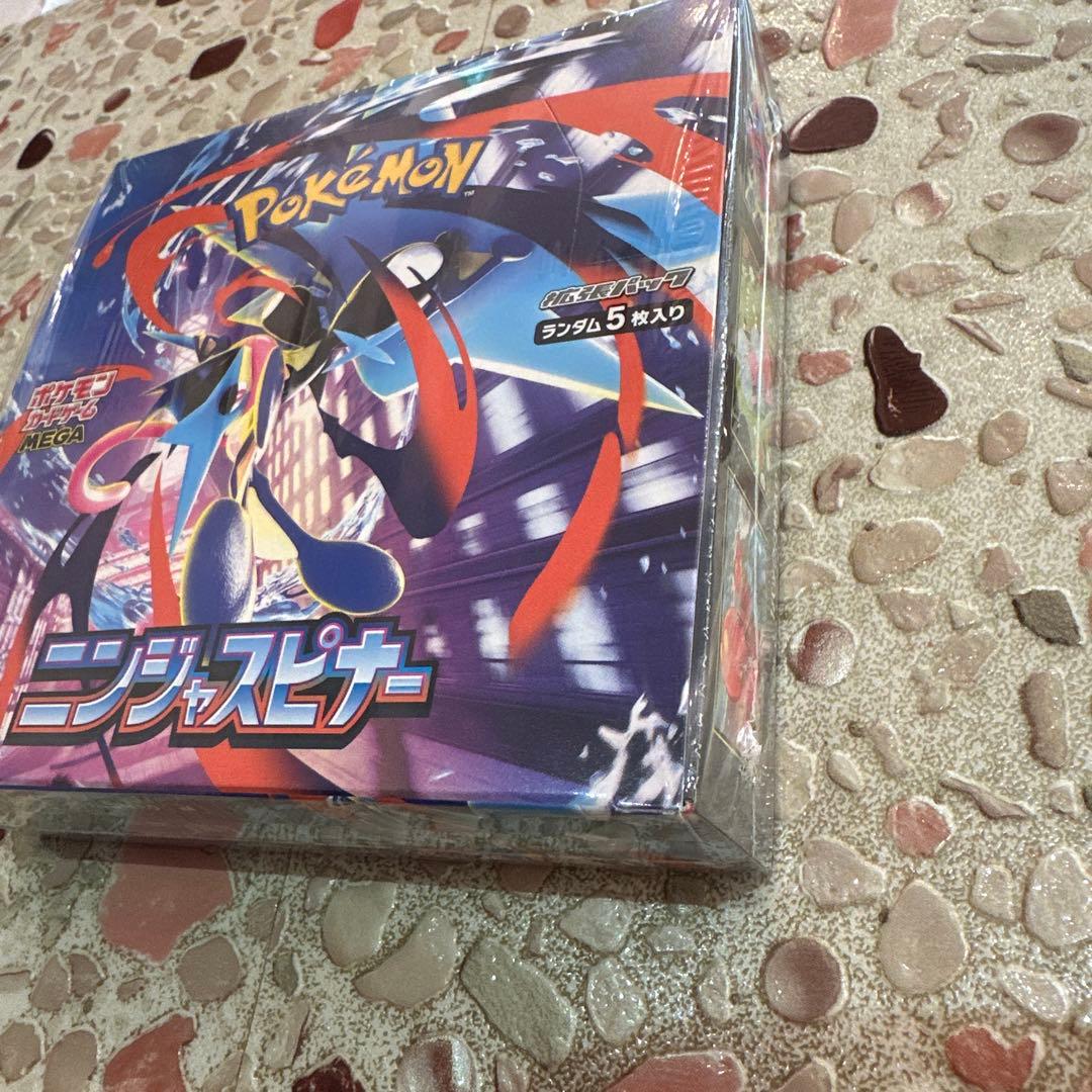 ポケモンカード　ニンジャスピナー　新品・未開封BOXシュリンク付