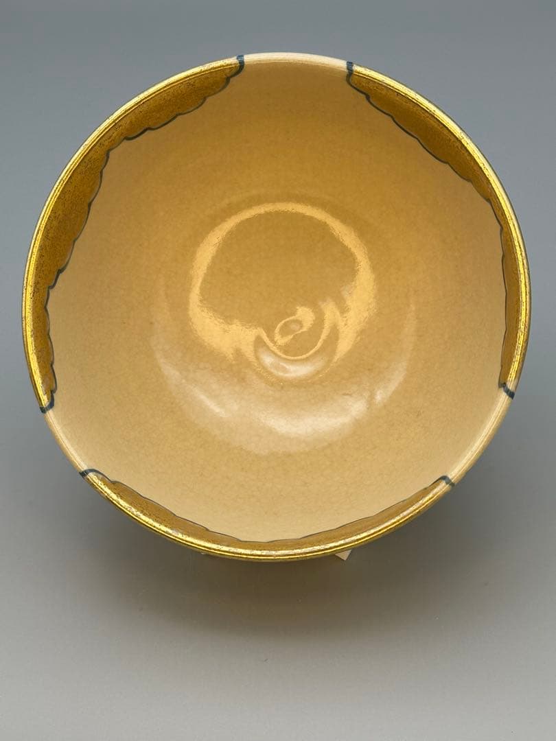 茶道具茶碗　久世久宝　せせらぎ絵
