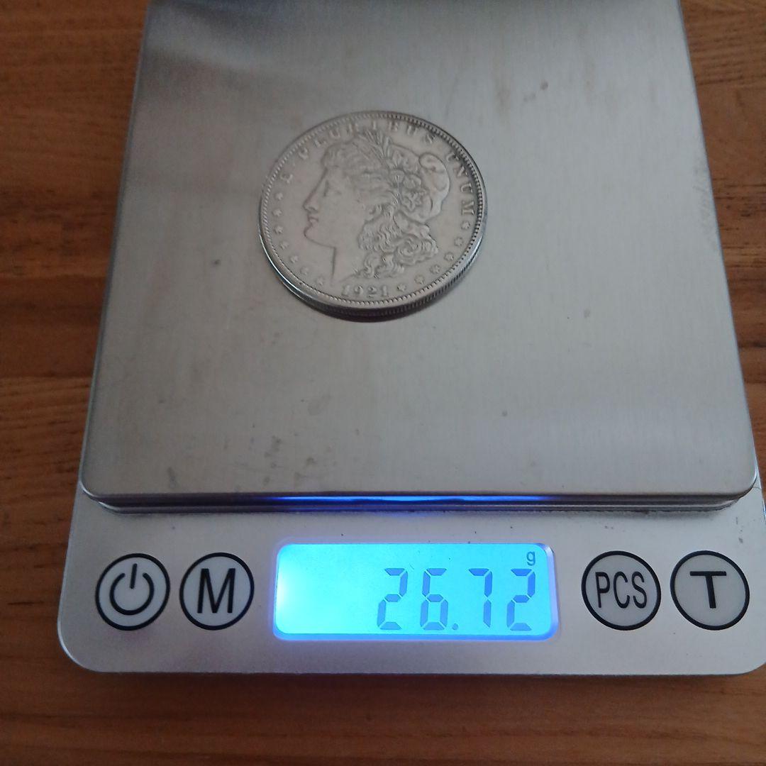 1921 モルガン・ダラー銀貨