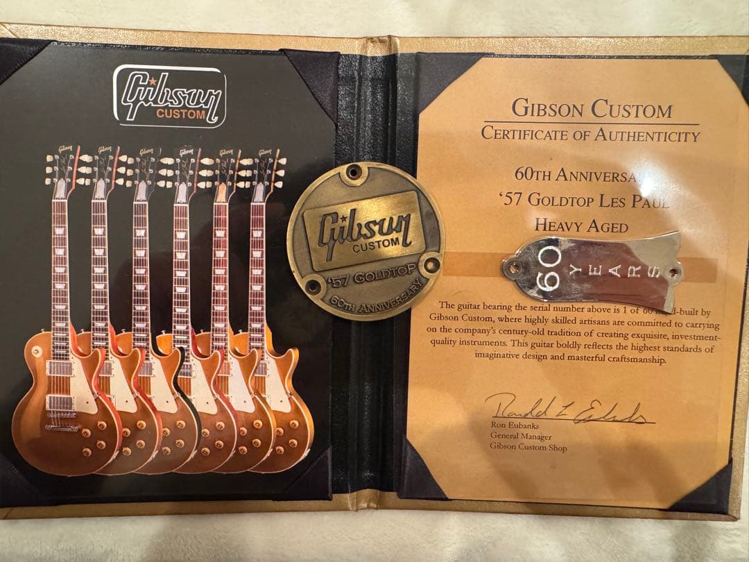 ギター '57 Goldtop Les Paul 60th Anniversary
