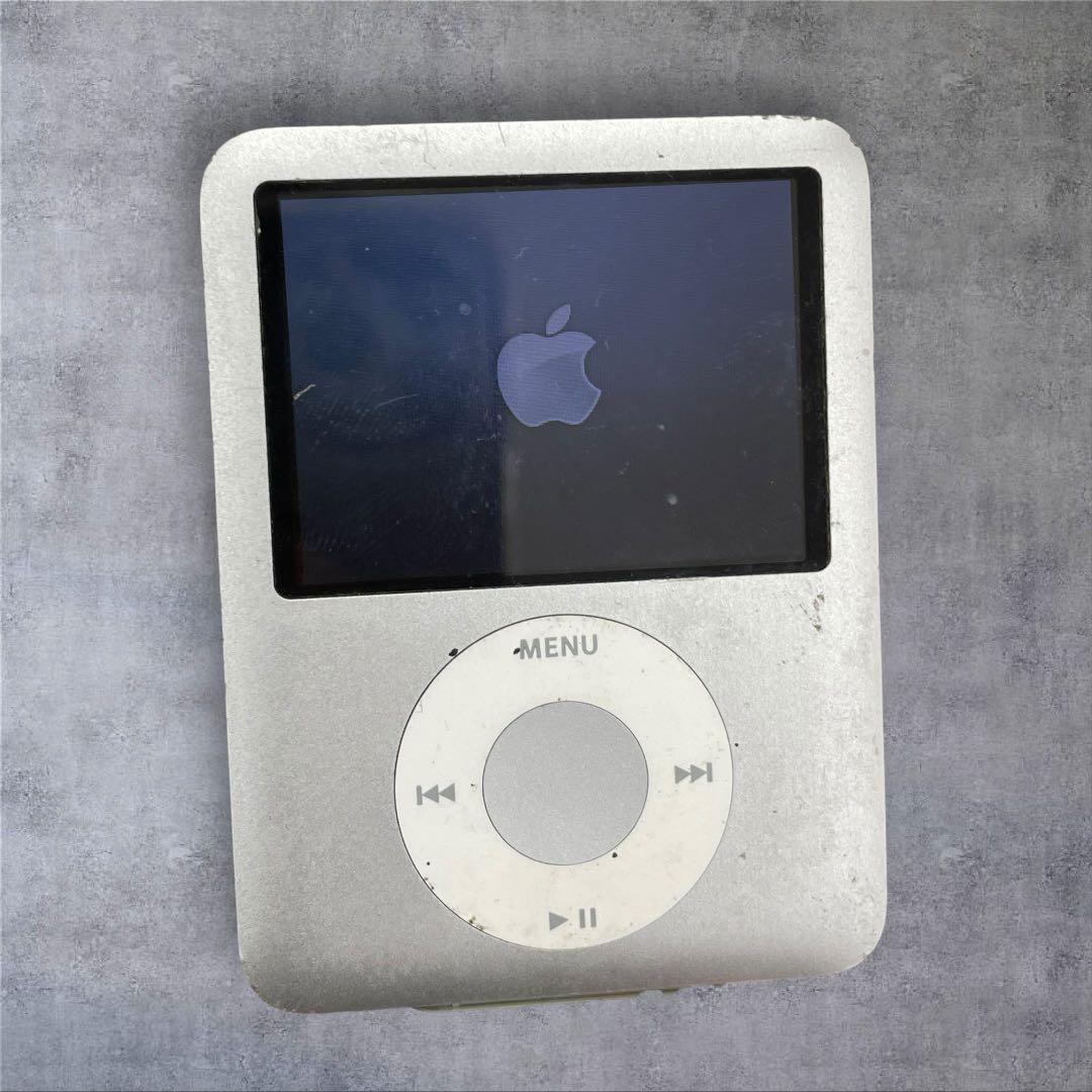 iPod nano 第3世代 シルバー 8GB A1236 動作確認済 初期化済