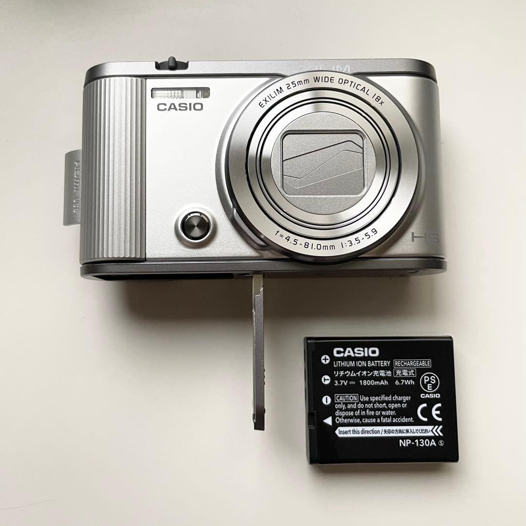 【美品】CASIO EXILIM デジタルカメラ EXーZR1700 シルバー