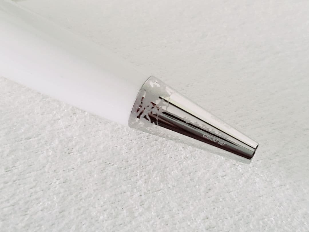 お洒落MONT BLANC ホワイト ボールペン