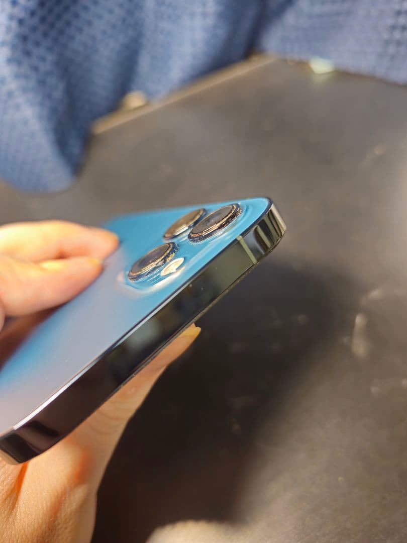 iPhone 12 Pro Max パシフィックブルー128GB 箱付き