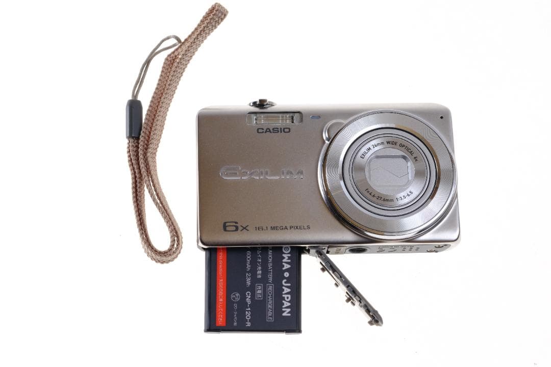 【極美品】CASIO EXILIM EX-ZS25完動品CCDセンサー★電池新品