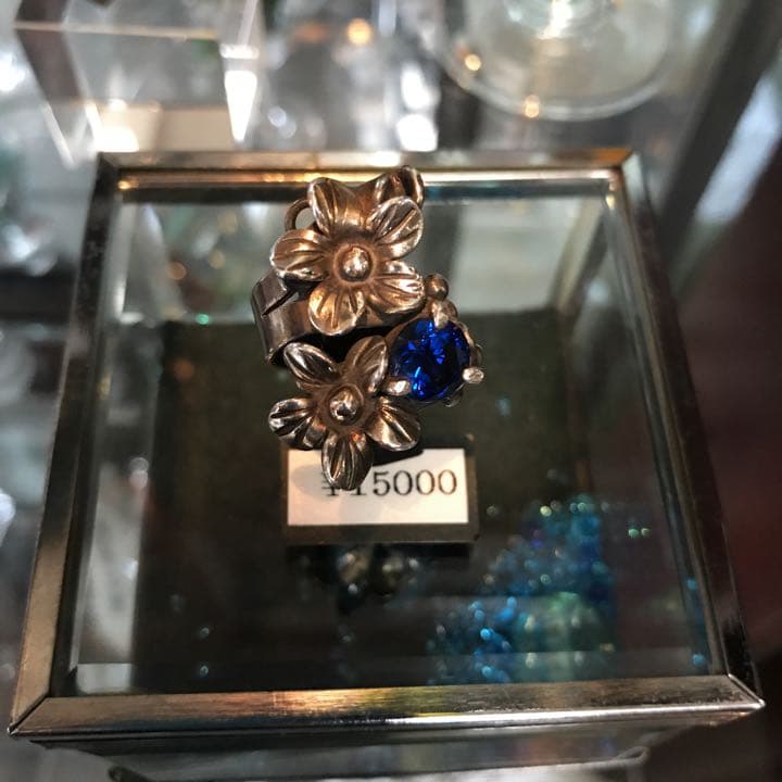 シルバー 950  サイズ14号 彫金一点物