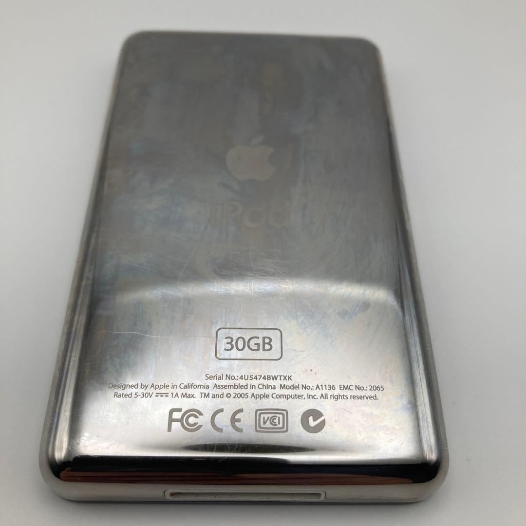 Apple iPod 30GB ブラック/シルバー
