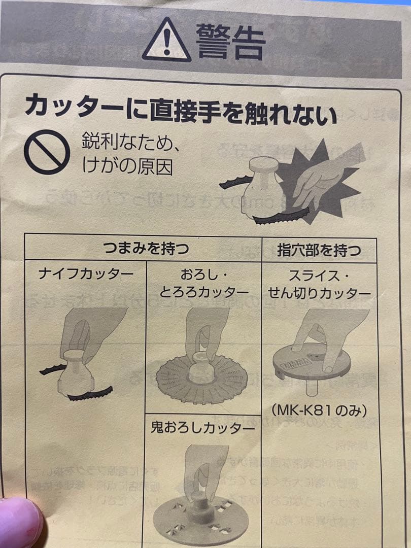 Panasonic フードプロセッサー MK-K48P （ホワイト）