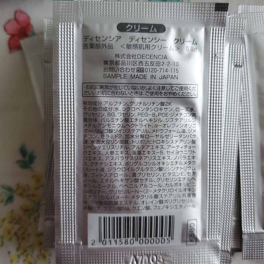 DECENCIA トライアルセット サンプル　192枚
