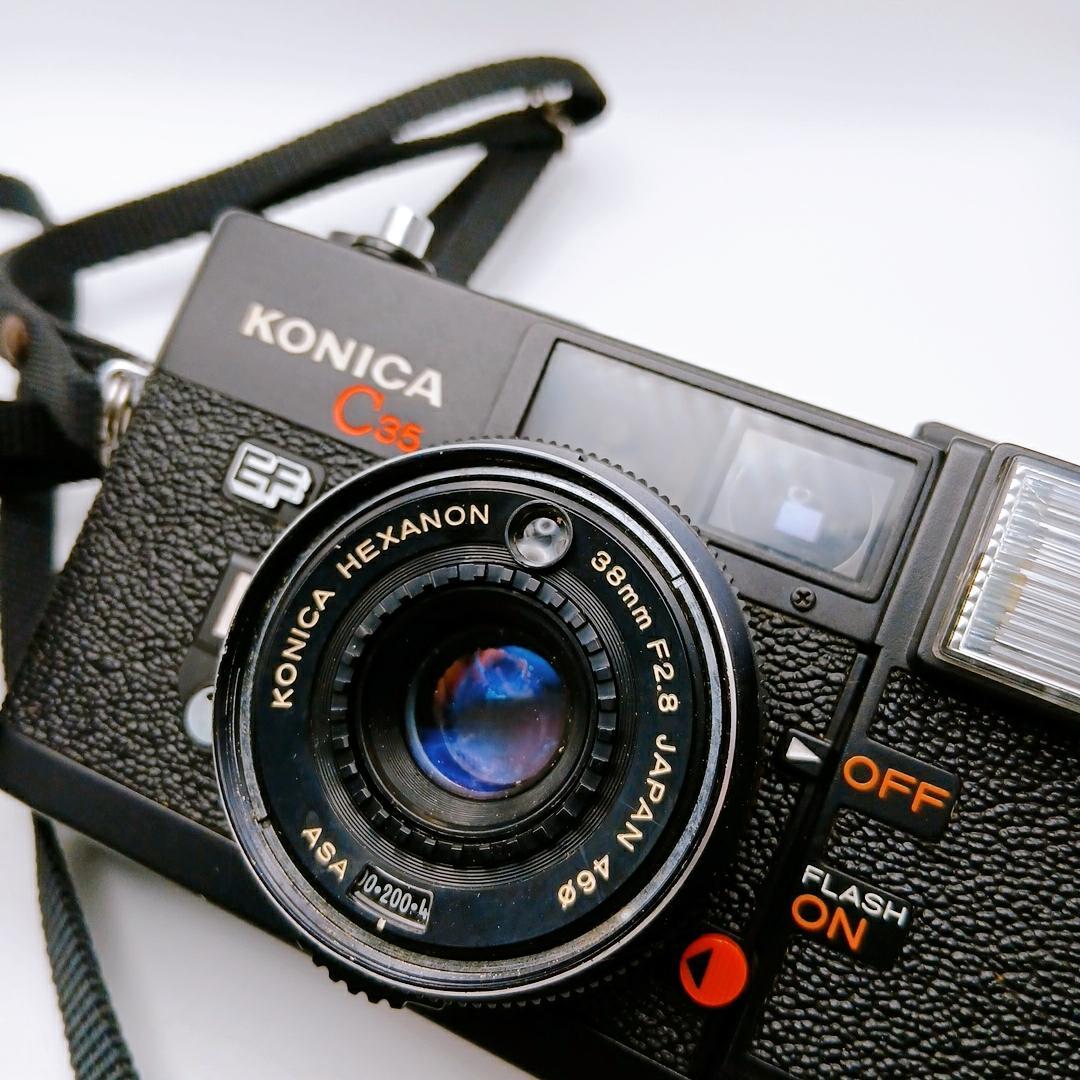 Konica C35 EF フィルムカメラ