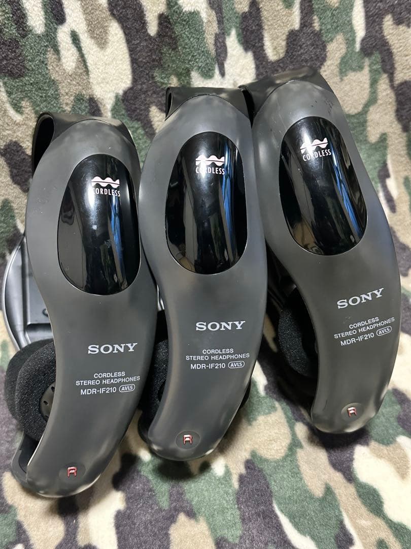 SONY MDR-IF210 ワイヤレスヘッドフォン セット