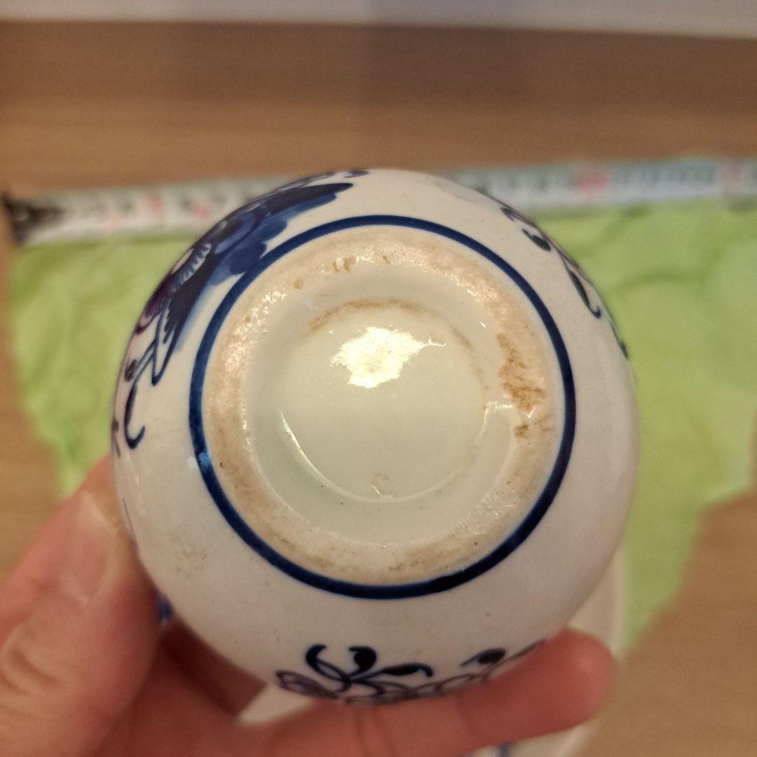 アンティーク　ティーカップ　　花柄