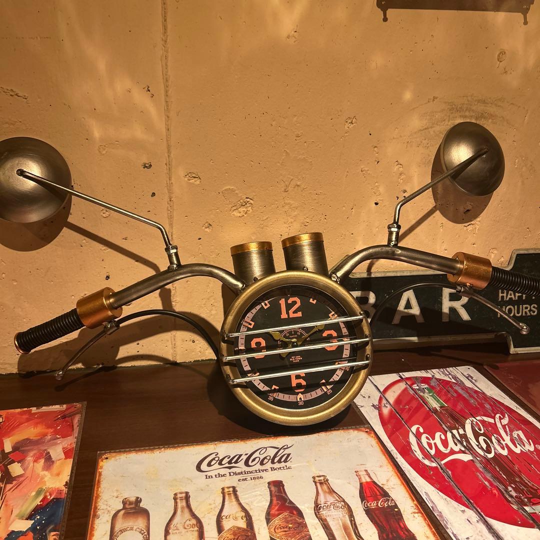 ブリキ　アンティーク　コカコーラ　インテリア　ガレージ　ハーレー　bar 看板