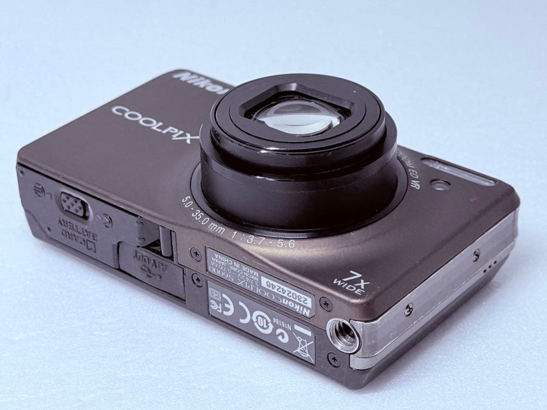 Nikon COOLPIX S6000 ブラウン 動作確認済 オールドコンデジ