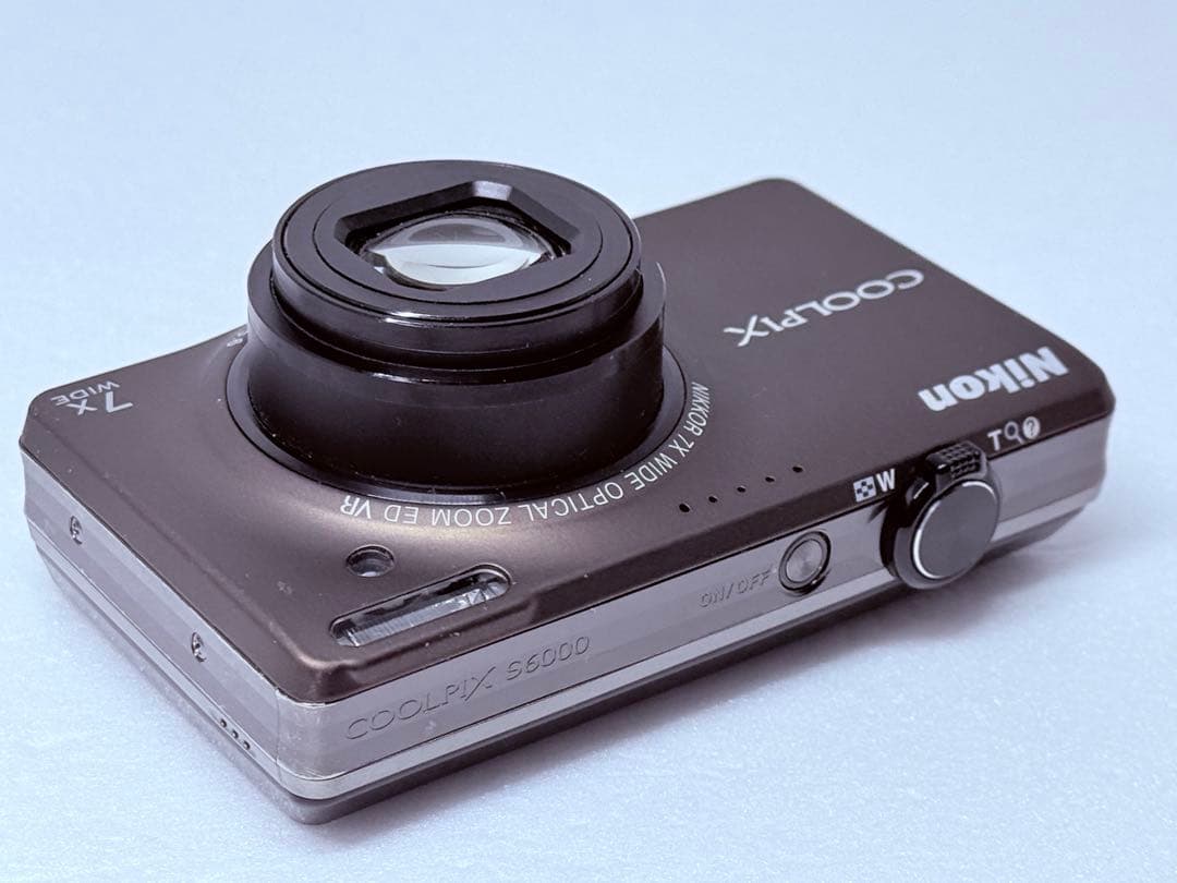Nikon COOLPIX S6000 ブラウン 動作確認済 オールドコンデジ