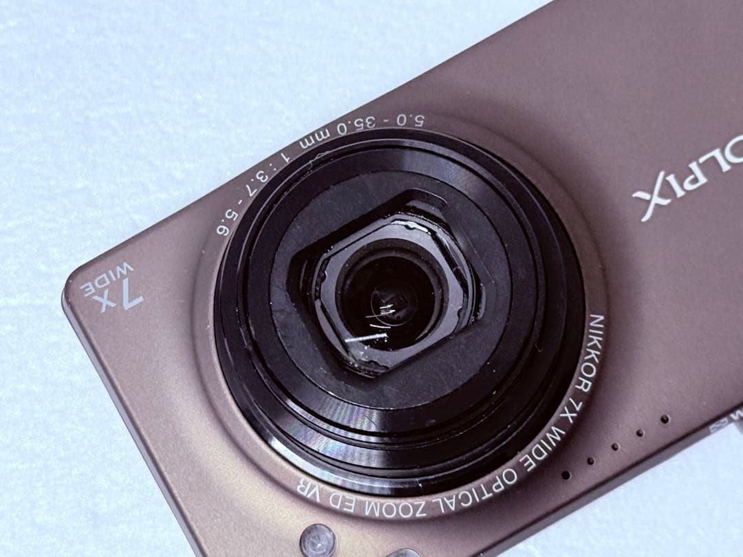 Nikon COOLPIX S6000 ブラウン 動作確認済 オールドコンデジ