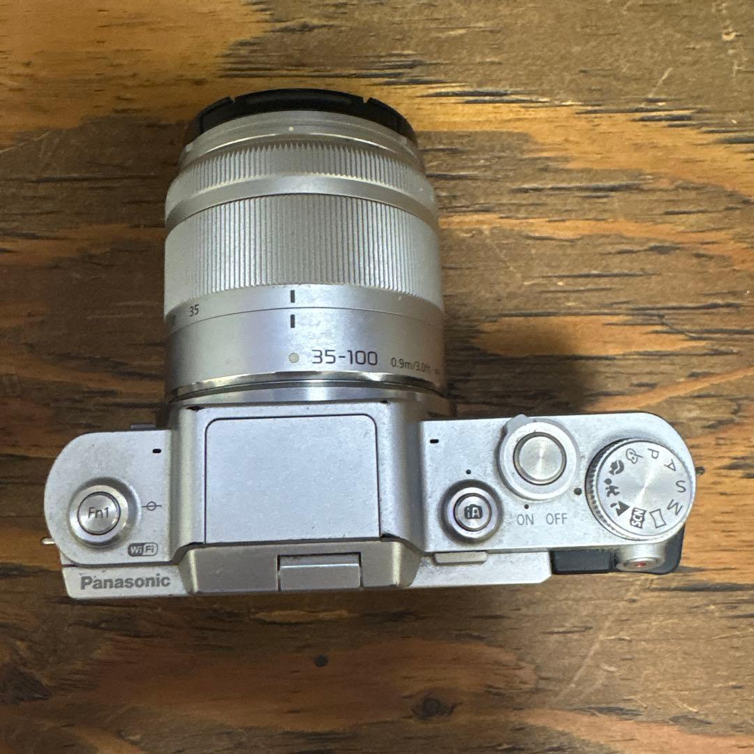 Panasonic LUMIX DMC-GF7 シルバー 35-100mmレンズ
