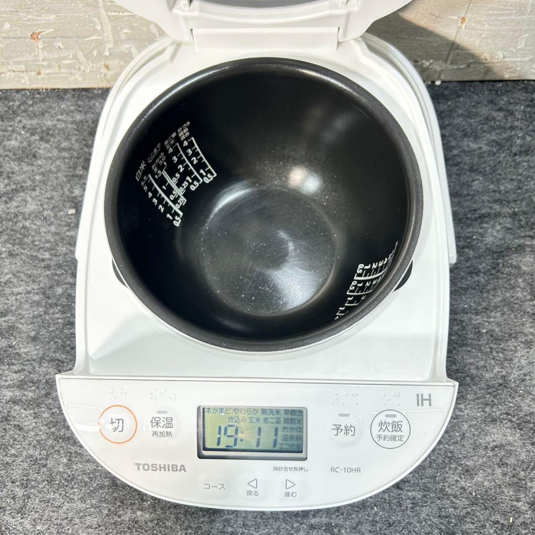 TOSHIBA IH炊飯器 5.5合炊き 2021年製 お買い得 d5434