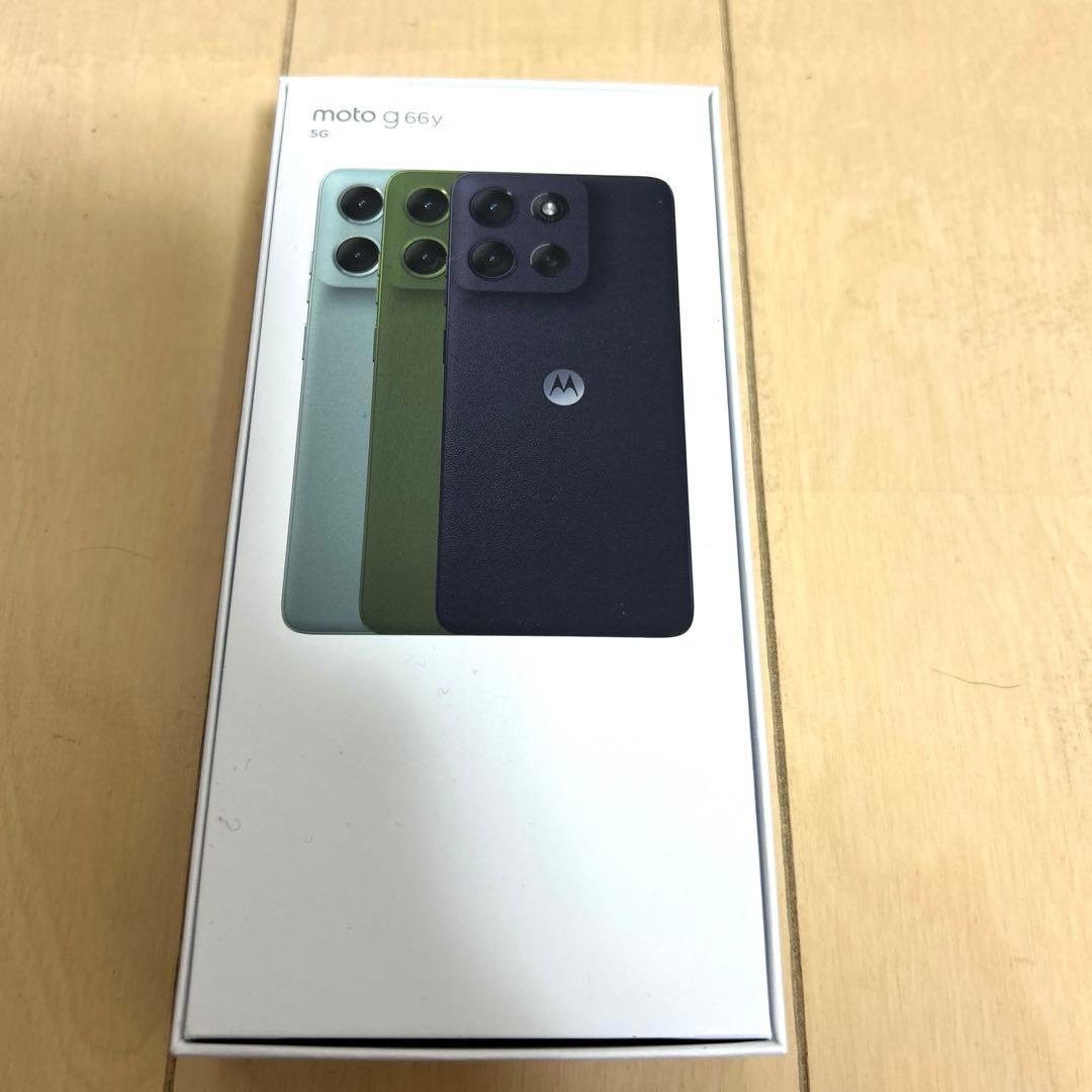 【新品・未開封】Motorola moto g66y 5G ブラックオイスター