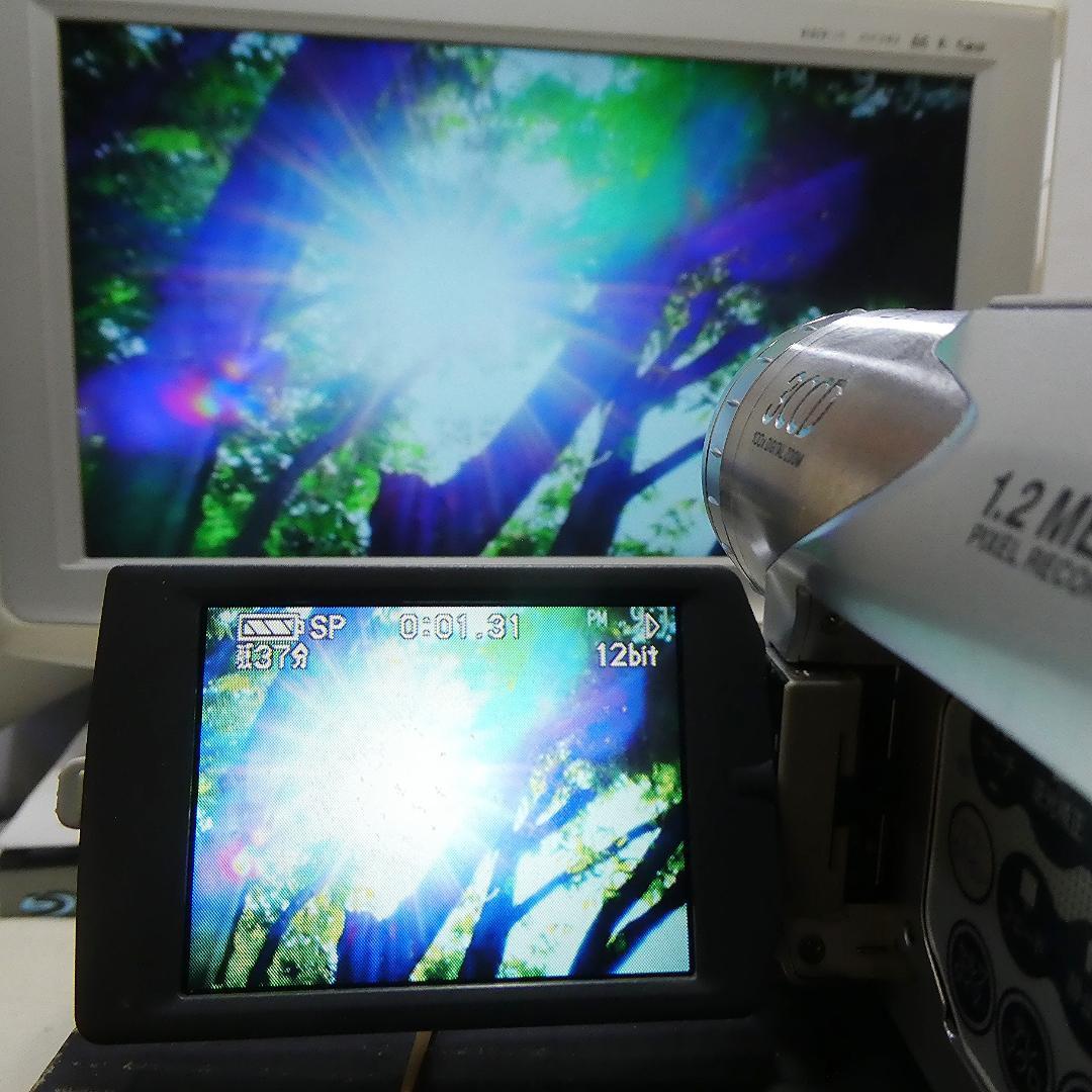 パナソニックNV-GS70【動作良好】 MiniDVビデオカメラ ダビングに最
