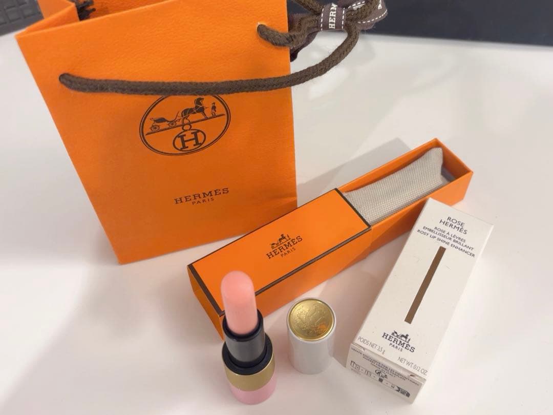 HERMES リップ 27 ローズ・コンフェティ
