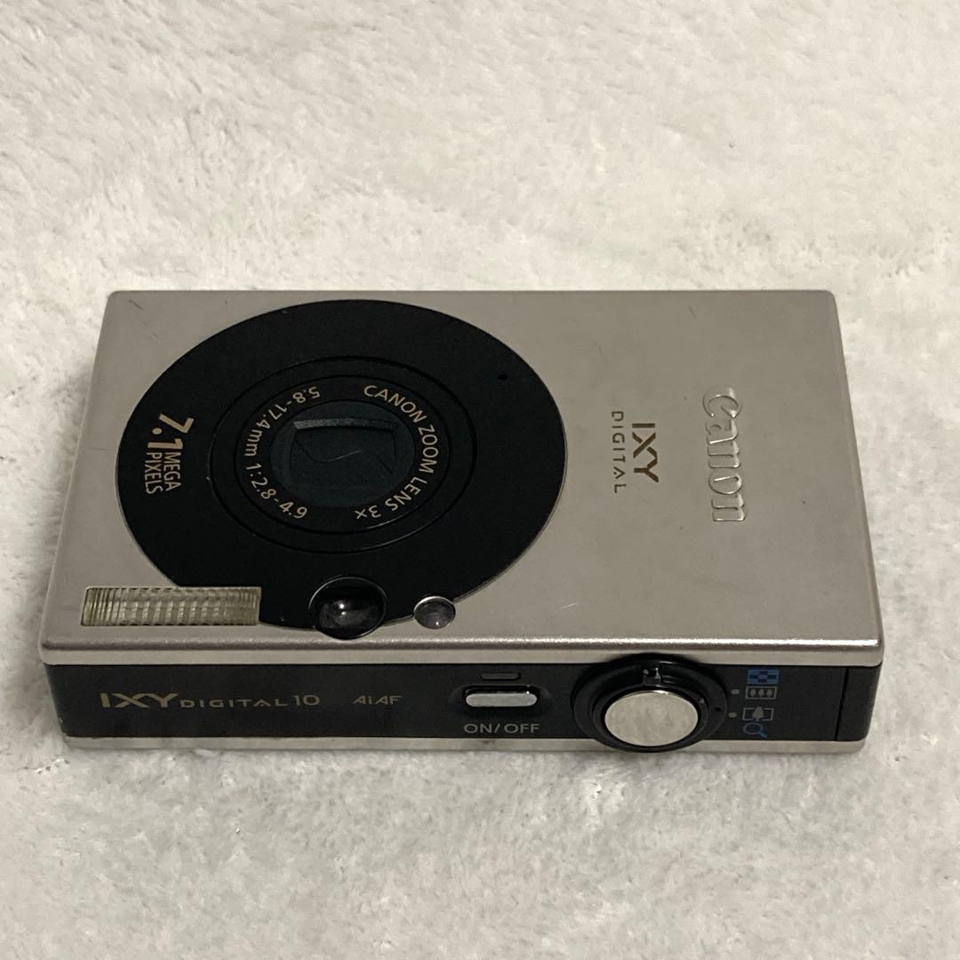 【極美品】Canon IXY DIGITAL 10 デジカメ シルバー カメラ