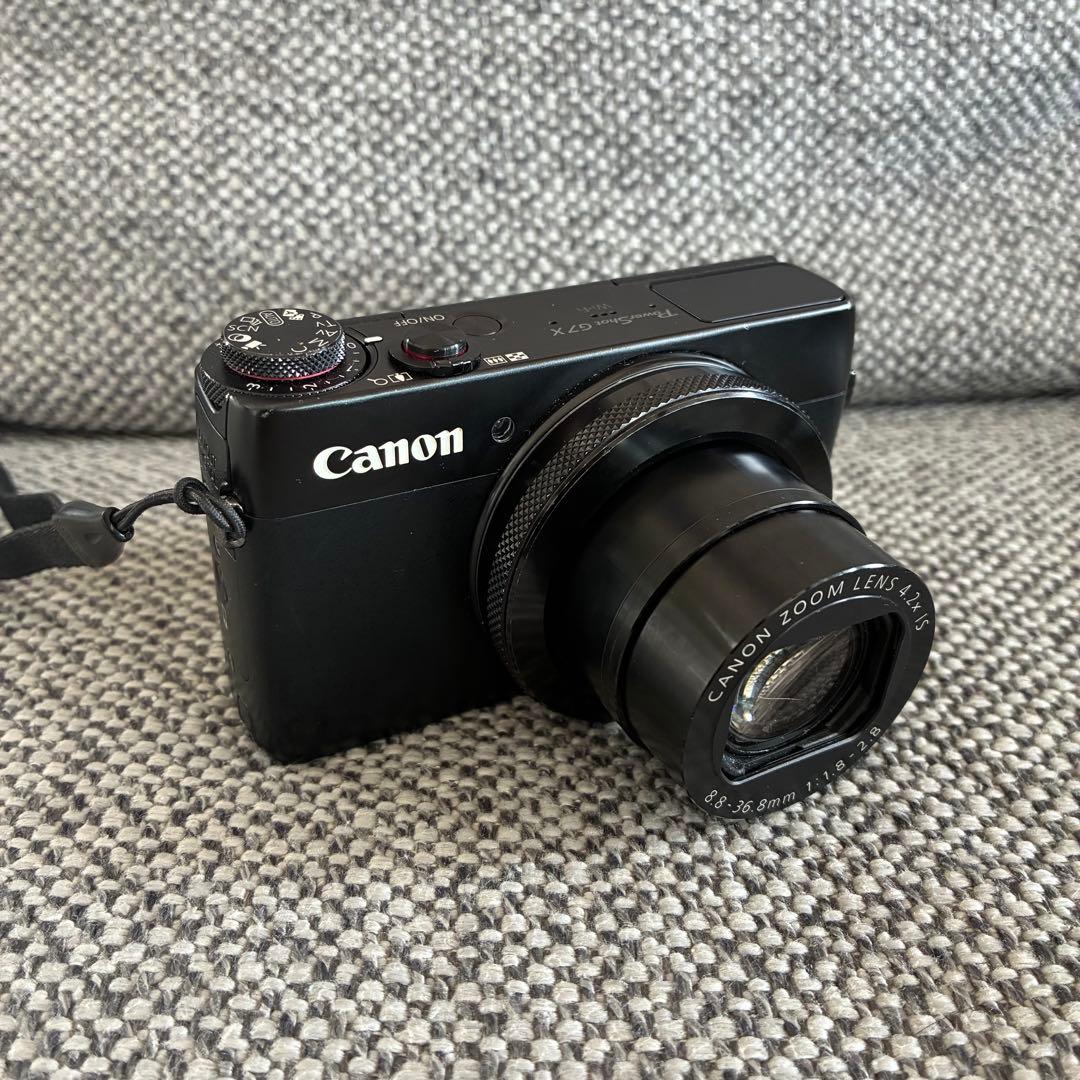 Canon PowerShot G7 X コンパクトデジタルカメラ　バッテリー付