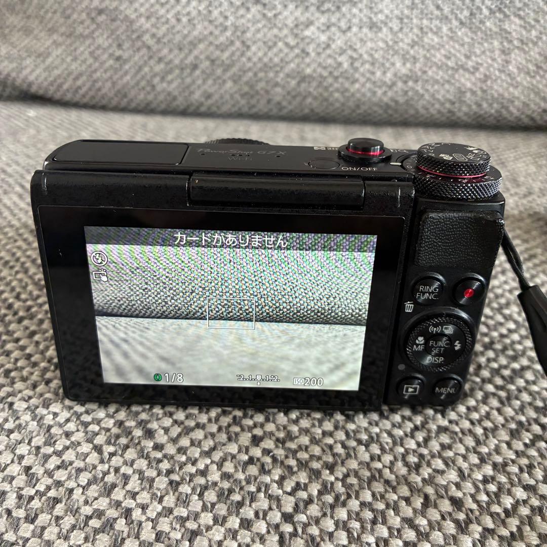 Canon PowerShot G7 X コンパクトデジタルカメラ　バッテリー付