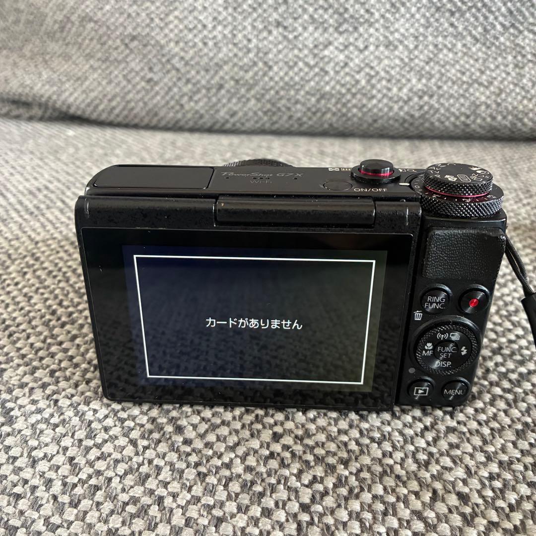 Canon PowerShot G7 X コンパクトデジタルカメラ　バッテリー付
