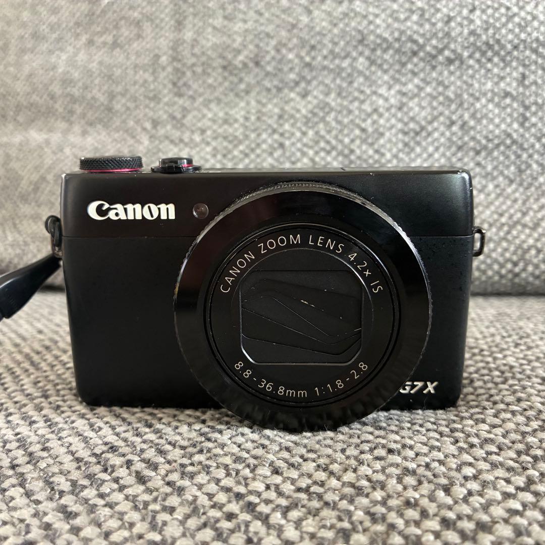 Canon PowerShot G7 X コンパクトデジタルカメラ　バッテリー付