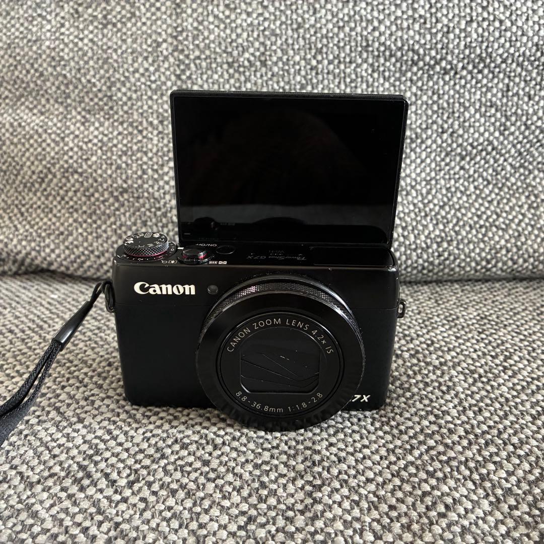 Canon PowerShot G7 X コンパクトデジタルカメラ　バッテリー付