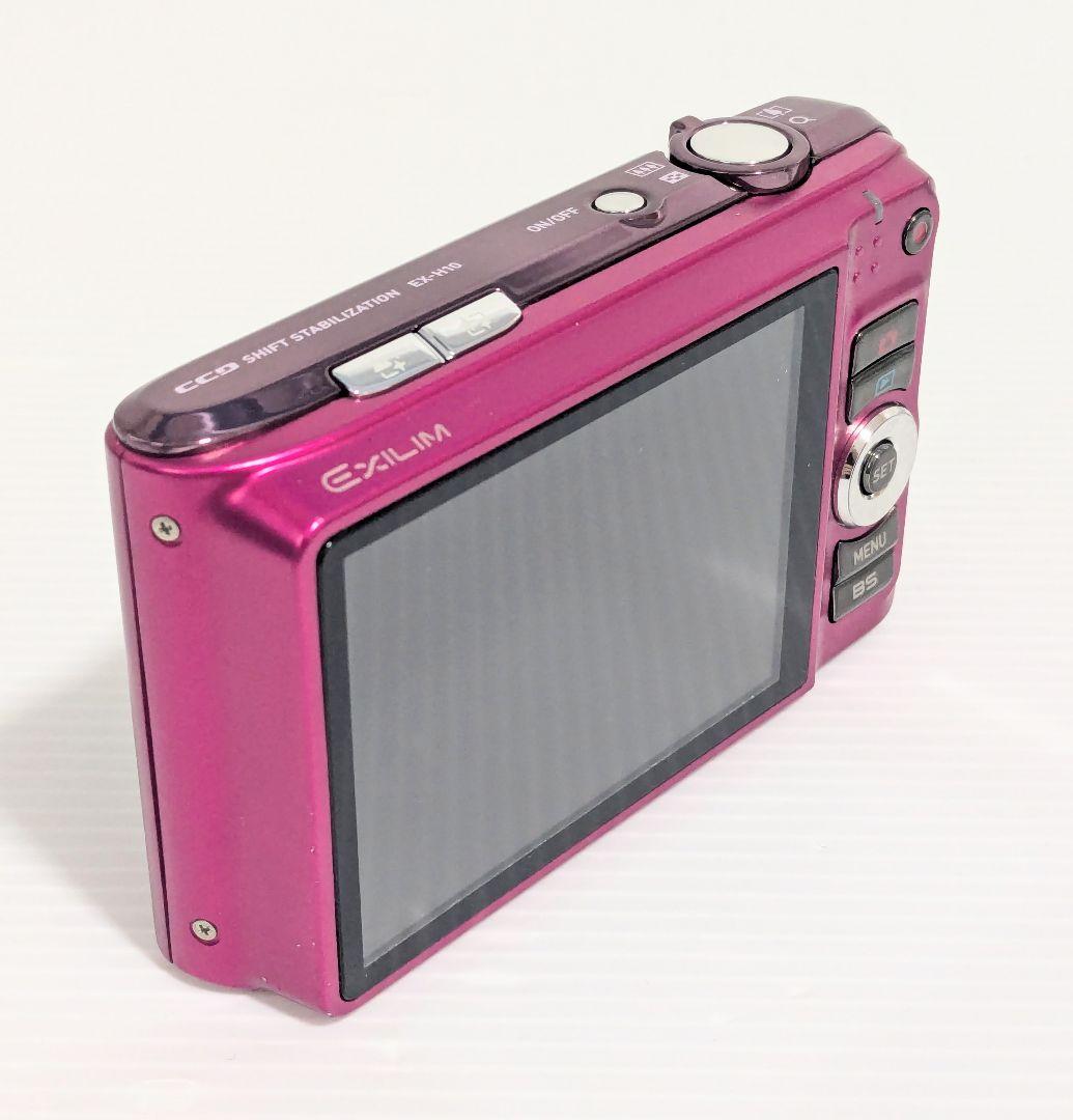 美品　CASIO EXILIM EX-H10 エクシリム　ピンク　カシオ