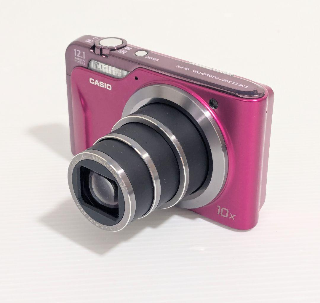 美品　CASIO EXILIM EX-H10 エクシリム　ピンク　カシオ